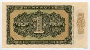 Germany - DDR 1 Deutsche Mark 1948 - P# 9b; ... 