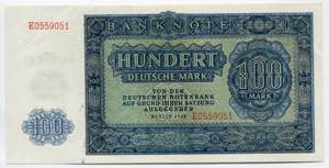Germany - DDR 100 Deutsche Mark 1948 - P# ... 