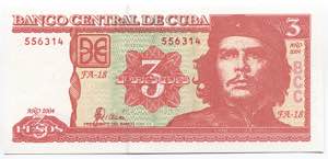 Cuba 3 Pesos 2004 - P# ... 