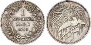German New Guinea 1 Neu Guinea 1894 A - KM# ... 