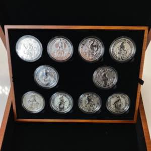 Australia Set of 10 Coins 2016 - 2021 The ... 