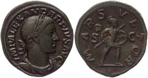 Roman Empire Sestertius 231 - 235 AD, ... 