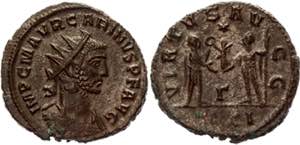 Roman Empire Antonianus 283 - 285 AD, ... 