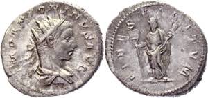 Roman Empire Antoninianus 218 - 222 AD, ... 