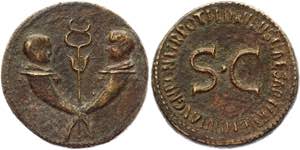 Roman Republic Sestertius 22 - 23 AD, ... 