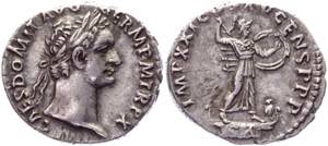 Roman Empire Denarius 90 AD, Domitian - RIC ... 