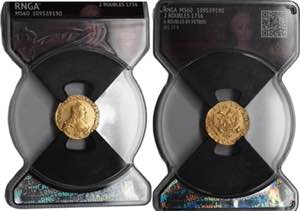Russia 2 Roubles 1756 R - Bit# 53(R); Gold ... 
