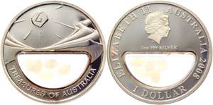 Australia 1 Dollar 2008 - Silver; 31,14 g; ... 