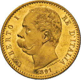 Umberto I (1878-1900) - 50 Lire ... 