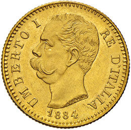 Umberto I (1878-1900) - 20 Lire ... 