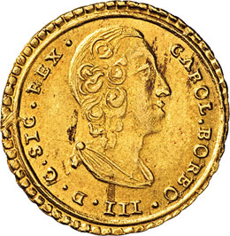 Carlo di Borbone (1734-1759) Oncia ... 