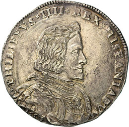 Filippo 1657, argento gr. 27,89, ... 
