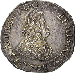 Carlo VI (giˆ III) d’Asburgo.  ... 