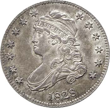 U.S.A.      25 Cents. 1828.   Kr. ... 
