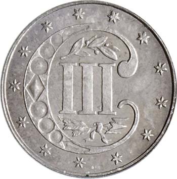 U.S.A.      3 Cents 1862.   Kr. 86 ... 
