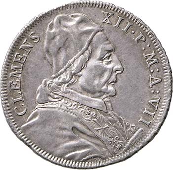 CLEMENTE XII  (1730-1740)  Mezza ... 