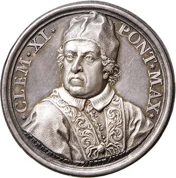 CLEMENTE XI  (1700-1721)  Medaglia ... 