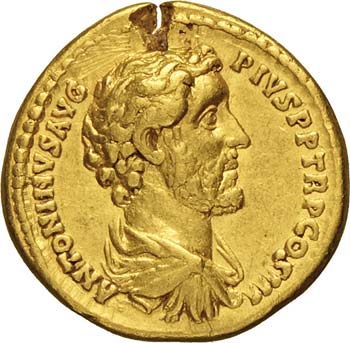 ANTONINO PIO  (138-161)  Aureo.  ... 