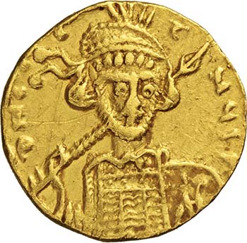 COSTANTINO IV  (668-685)  Solido, ... 