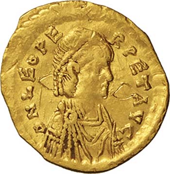 LEONE I  (457-474)  Tremisse, ... 