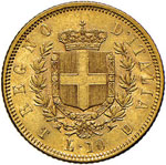 Vittorio Emanuele II (1861-1878) - 10 Lire ... 