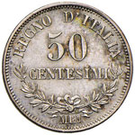Vittorio Emanuele II (1861-1878) - 50 ... 