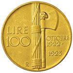 Vittorio Emanuele III (1900-1946) - 100 Lire ... 