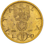 Vittorio Emanuele III (1900-1946) - 50 Lire ... 