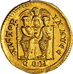 Mediolanum, Valentiniano II (Flavius ... 