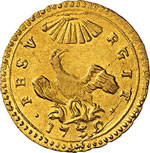 Carlo di Borbone (1734-1759) Oncia 1739, oro ... 