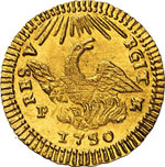 Carlo di Borbone (1734-1759) Oncia 1750, oro ... 