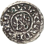 Niccol˜ I con Ludovico II (858-867). Denaro ... 