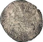 Carlo II (1665-1700). Filippo 1676, argento ... 