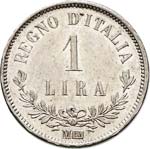 VITTORIO EMANUELE II  (1861-1878)  Lira ... 