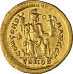 TEODOSIO II  (402-450)  Solido, ... 