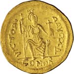 GIUSTINO II  (565-578)  Solido, ... 