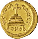 TIBERIO II COSTANTINO  (578-582)  Solido, ... 