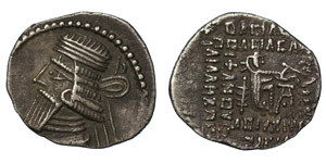 Parthia Osroes II,AR Drachm n.d., ... 