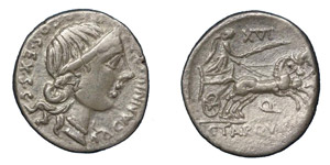  C. Tarquitius, 82-81 BC.Silver ... 