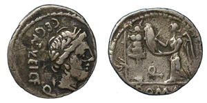 C. Egnatuleius, 97 BC.Silver ... 