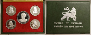 Äthiopien - Empire Modern Silver ... 
