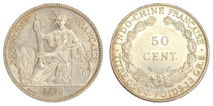 Französisch-Indochina - 50 Cents ... 