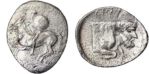 Sicily Gela  Litra 430-425 BC Ø ... 
