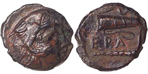 Sicily Heraclea Minoa  Bronze 405 ... 