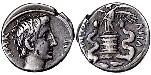 Tiberius, Denarius.RIC 276