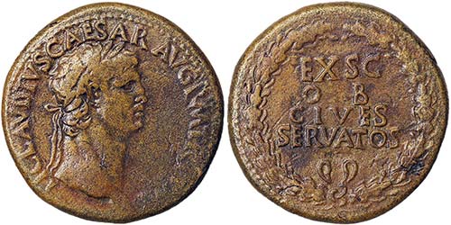 Empire Claudius (41-54 AD) ... 