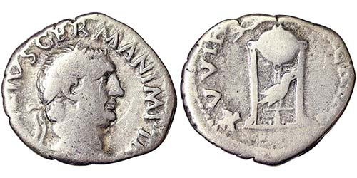 Empire Vitellius (69 AD) Denarius ... 