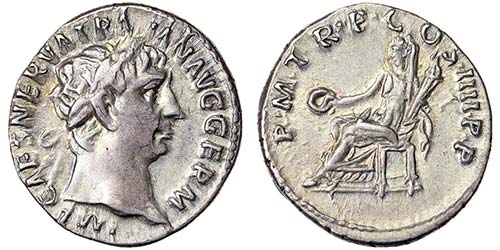 Empire Trajan (98-117 AD) Denarius ... 