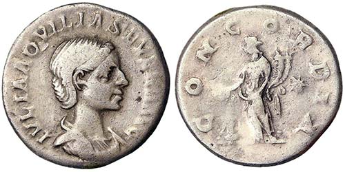 Empire Aquilia Severa (220-222 AD) ... 