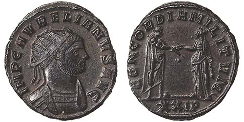 Empire Aurelianus (270-276 AD) Æ ... 